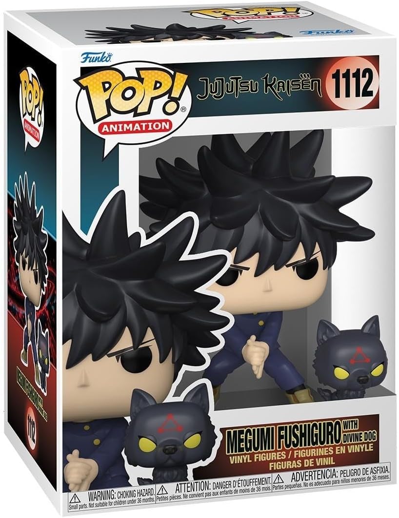 Jujutsu Kaisen- Megumi Fushiguro with Divine Dogs Pop!