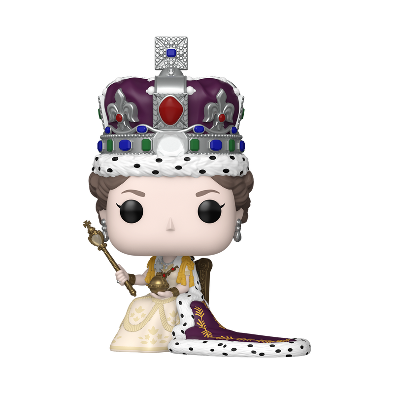 Royal Family - Queen Elizabeth II Coronation Pop! Premium