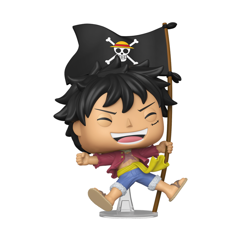 One Piece - Monkey D. Luffy with Flag Pop!
