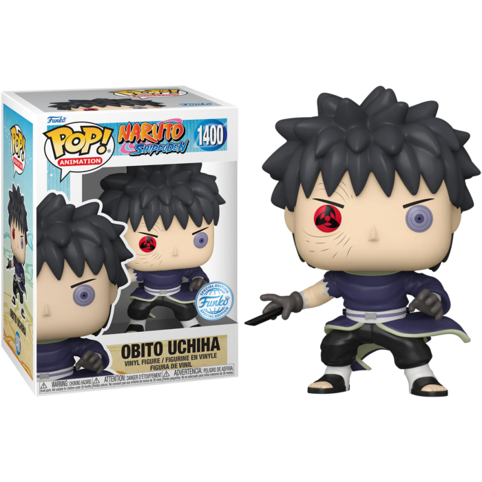 Naruto: Shippuden - Obito Uchiha (Unmasked) Pop!