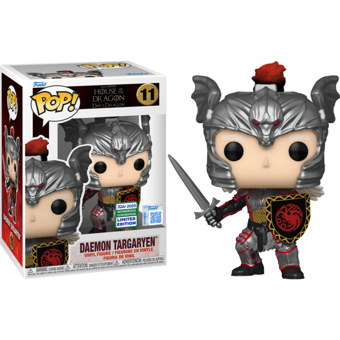 Game of Thrones: House of the Dragon - Daemon Targaryen (Day of the Dragon) Pop! (2025 Wondrous Convention Exclusive)