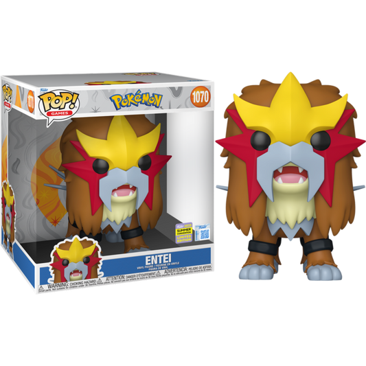 Pokemon - Entei 10" Jumbo Pop! (2025 Summer Convention Exclusive)