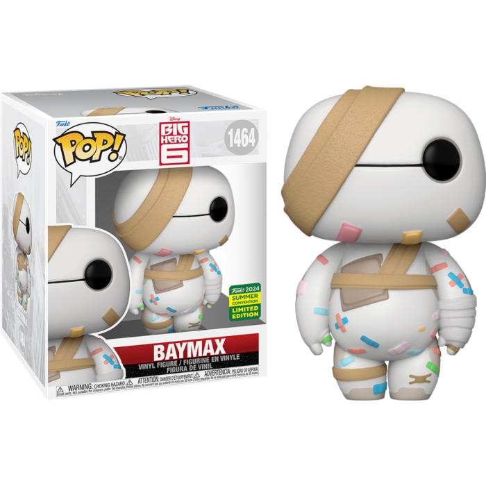 Big Hero 6 - Baymax Super Sized 6" Pop! (2024 Summer Convention Exclusive)