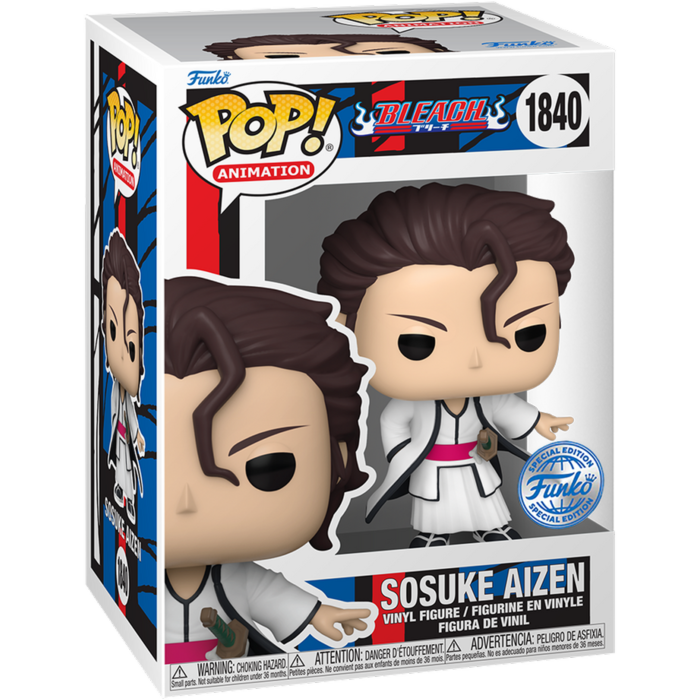 Bleach - Sosuke Aizen (No Glasses) Pop! Chase Bundle