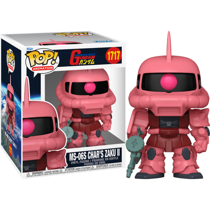 Mobile Suit Gundam - MS-06S Char’s Zaku II Super Sized 6" Pop!