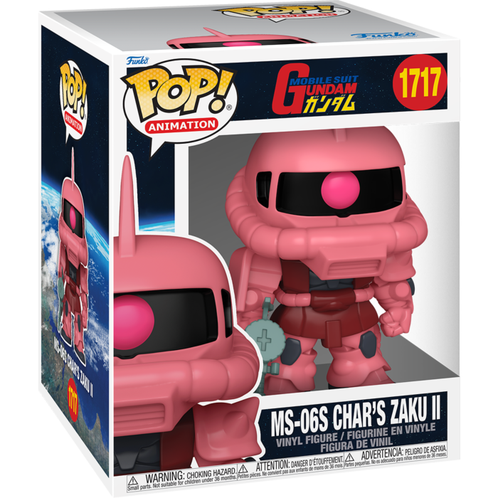 Mobile Suit Gundam - MS-06S Char’s Zaku II Super Sized 6" Pop!
