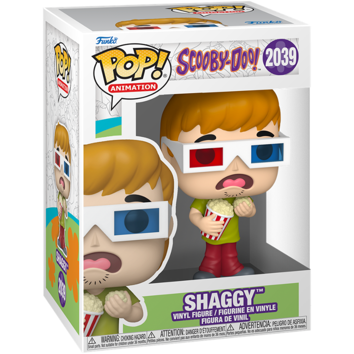 Scooby-Doo - Shaggy with 3D Glasses Pop!