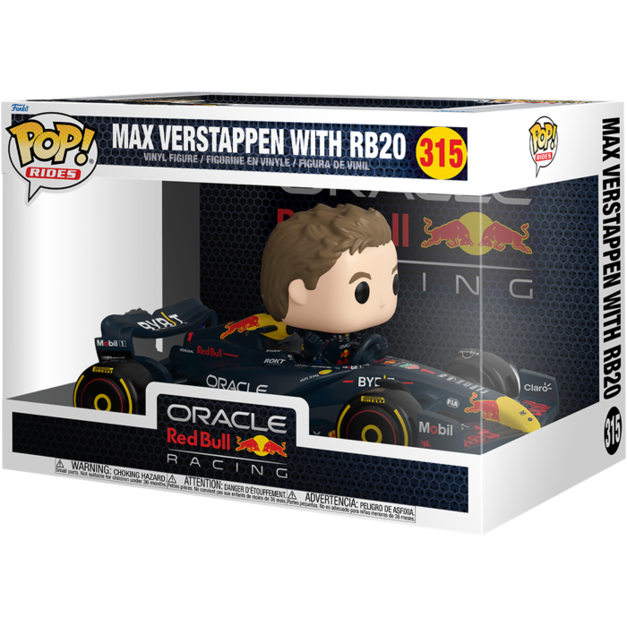 Formula 1 - Max Verstappen with RB20 (Oracle Red Bull Racing) Pop! Rides