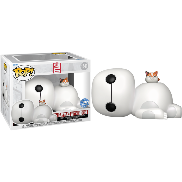 Big Hero 6 - Baymax with Mochi Super Sized 6" Pop!