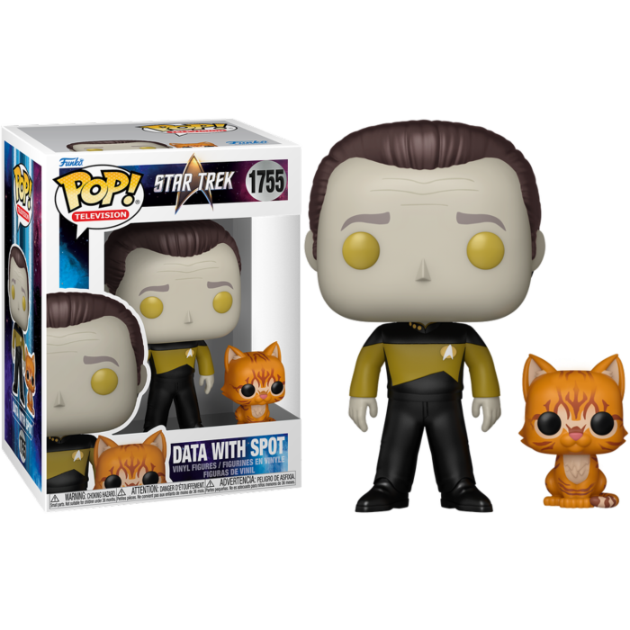 Star Trek: The Next Generation - Data with Spot Pop!