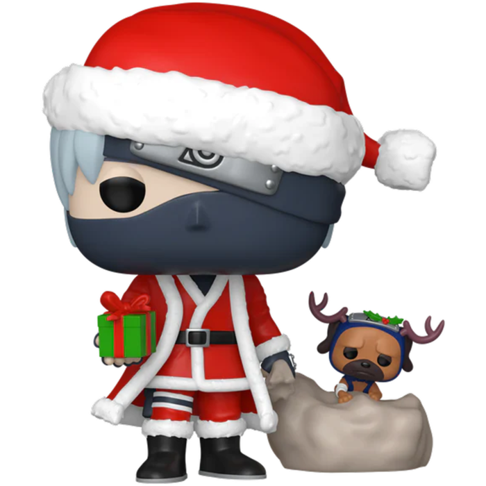 Naruto: Shippuden - Kakashi Hatake with Pakkun Holiday Pop! Plus