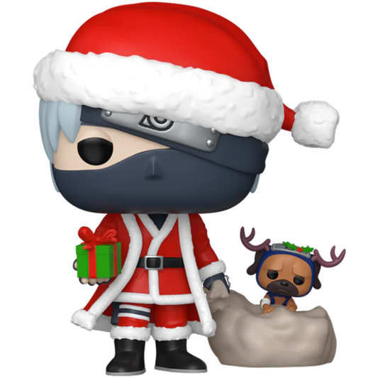 Naruto: Shippuden - Kakashi Hatake with Pakkun Holiday Pop! Plus