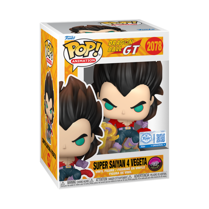 Dragon Ball: GT - Super Saiyan 4 Vegeta (Flocked) Pop! (Chase Bundle)