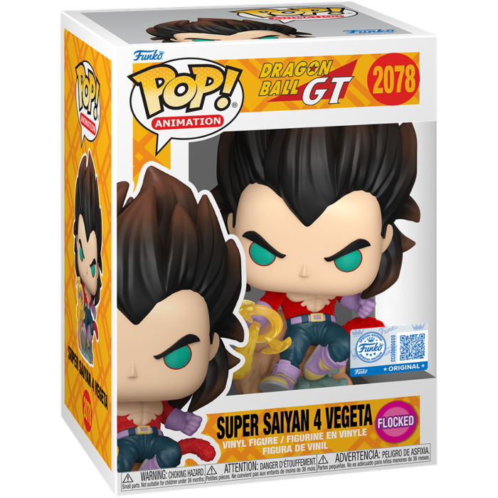 Dragon Ball: GT - Super Saiyan 4 Vegeta (Flocked) Pop! (Chase Bundle)