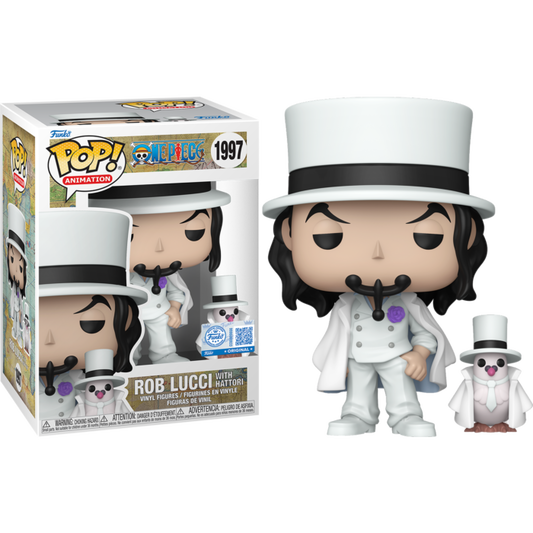 One Piece - Rob Lucci with Hattori Pop!