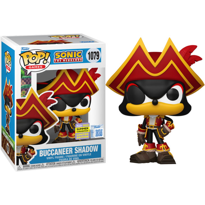 Sonic the Hedgehog - Buccaneer Shadow Pop! (2025 Summer Convention Exclusive)