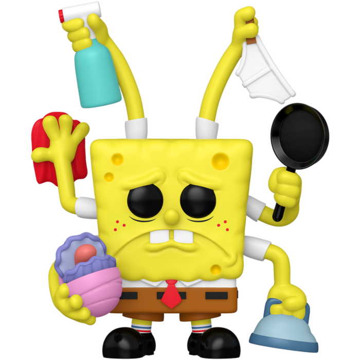 SpongeBob SquarePants - SpongeBob Cleaning Premium Pop! (2025 Summer Convention Exclusive)