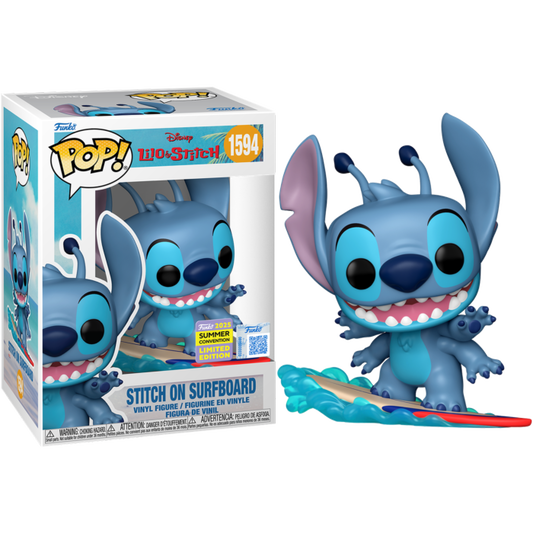 Lilo & Stitch - Stitch on Surfboard Pop! (2025 Summer Convention Exclusive)