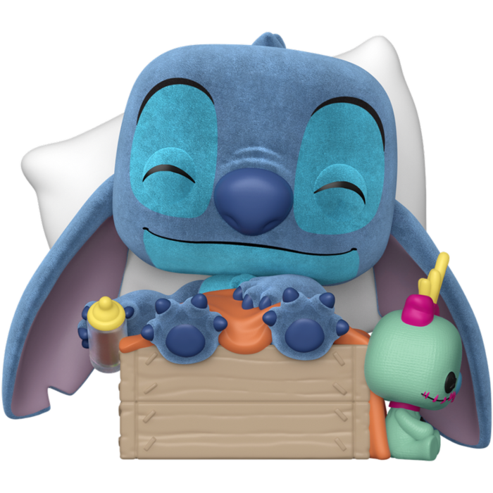 Lilo & Stitch - Sleeping Stitch in Box (Flocked) Pop! Plus