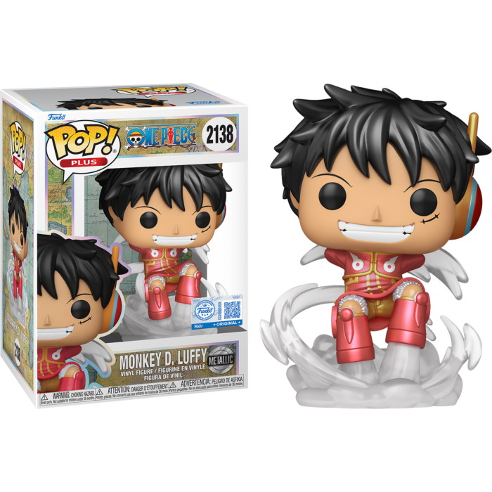 One Piece - Monkey D. Luffy (Egghead Arc) Metallic Pop! Plus