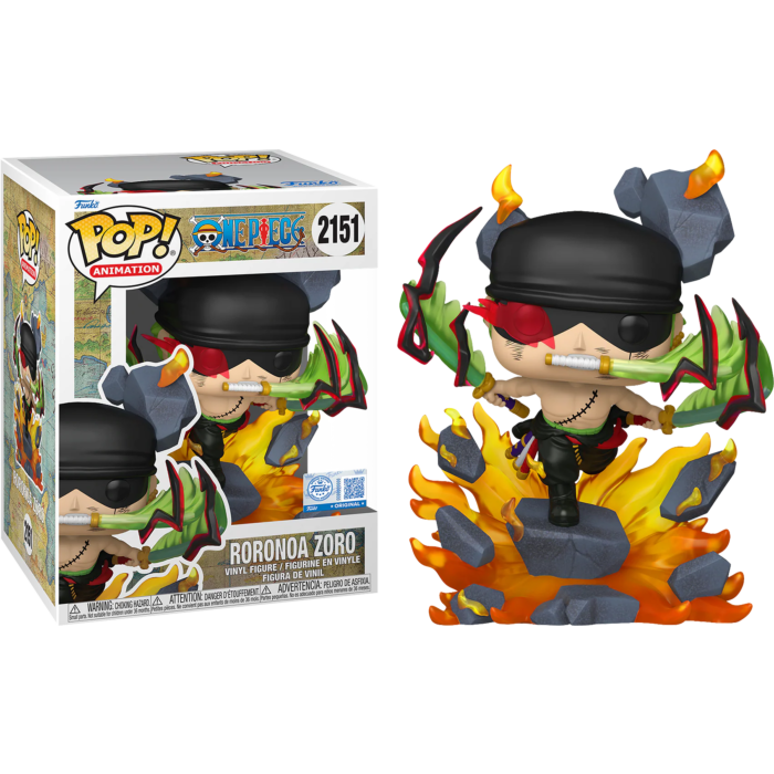 One Piece - Roronoa Zoro (King of Hell) Premium Pop!