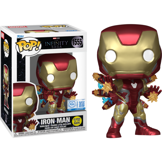 Avengers: Endgame - Iron Man with Beams Glow-in-the-Dark Pop!