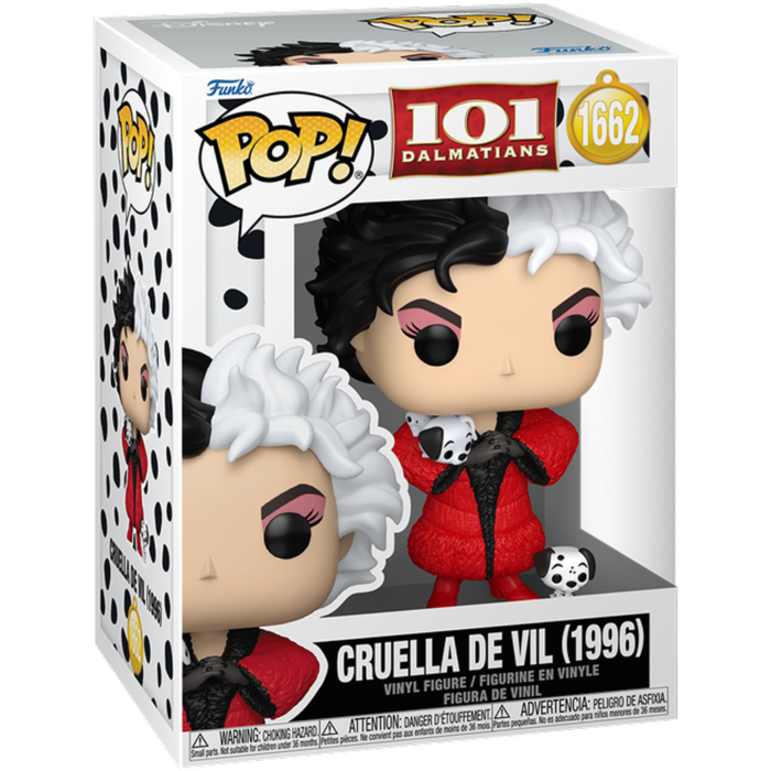 101 Dalmatians (1996) - Cruella De Vil Pop! – Coco Toys