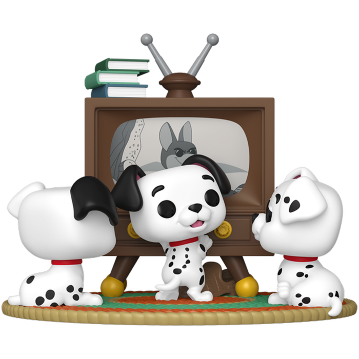 101 Dalmatians (1961) - Rolly, Patch & Lucky with TV Pop! Moment