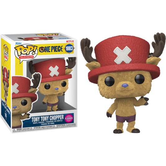 One Piece (2023) - Tony Tony Chopper Flocked Pop!