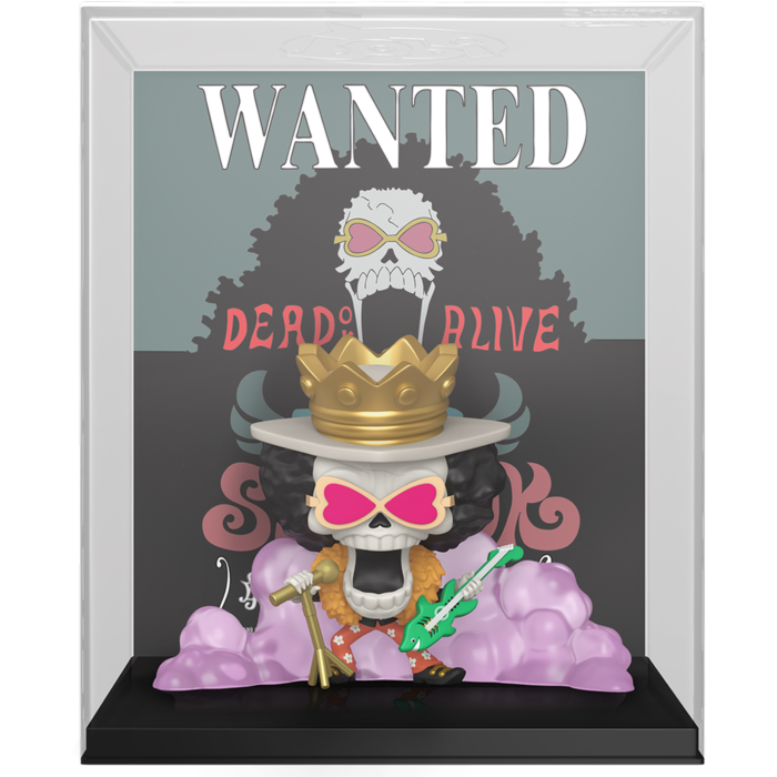 One Piece - Brook Wanted Poster Pop! Cover