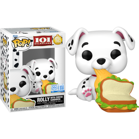 101 Dalmations (1961)-Rolly With Cheese Sandwhich Pop!