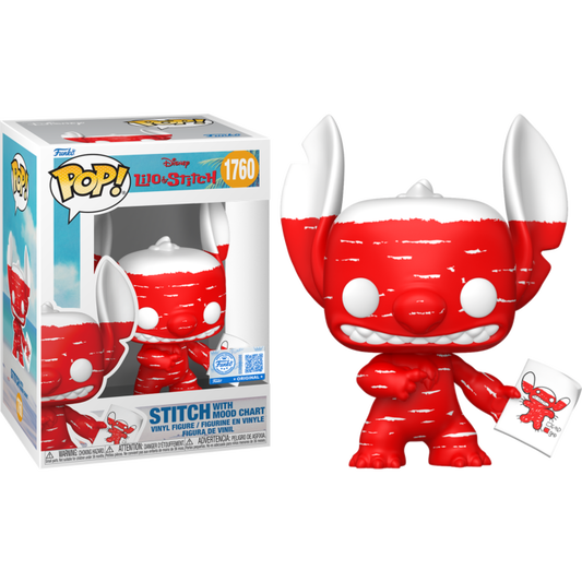 Lilo & Stitch - Stitch with Mood Chart (Deco) Pop!