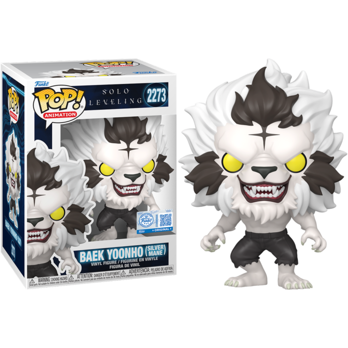 Solo Leveling- Baek YoonHo Pop! Flocked Chase Bundle