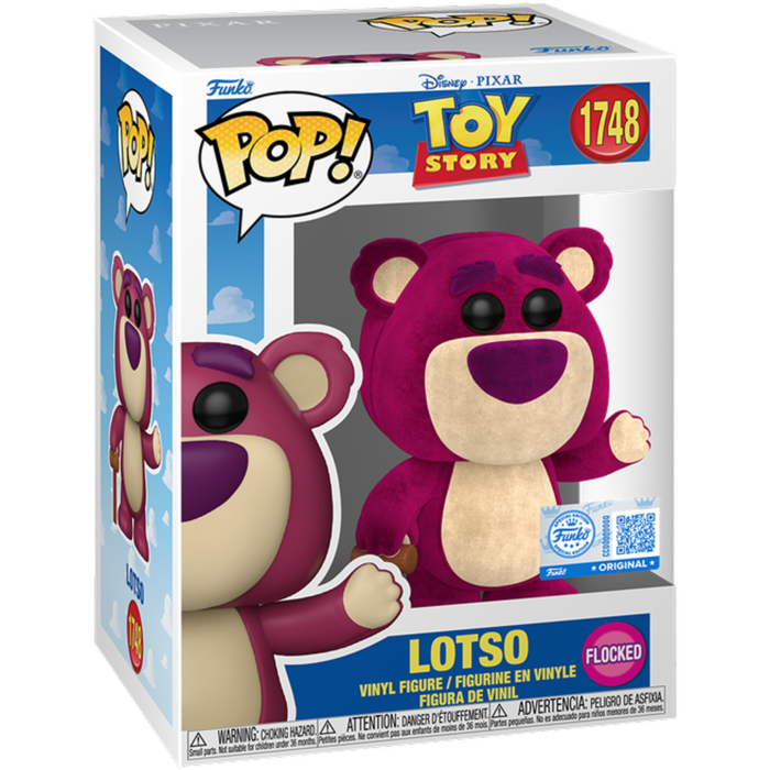 Toy Story - Lotso Flocked Pop!