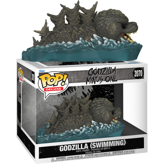 Godzilla Minus One (2023) - Godzilla (Swimming) Deluxe Pop!