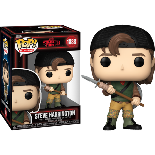 Stranger Things - Steve Harrington with Spear (Season 5) Pop!