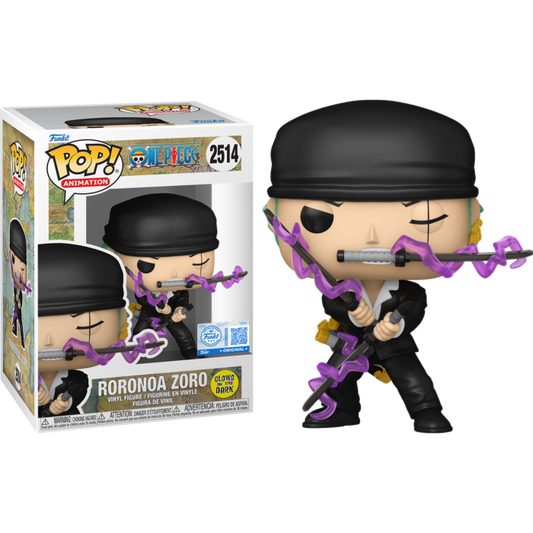 One Piece - Roronoa Zoro (Dressrosa Arc) Glow-in-the-Dark Pop!