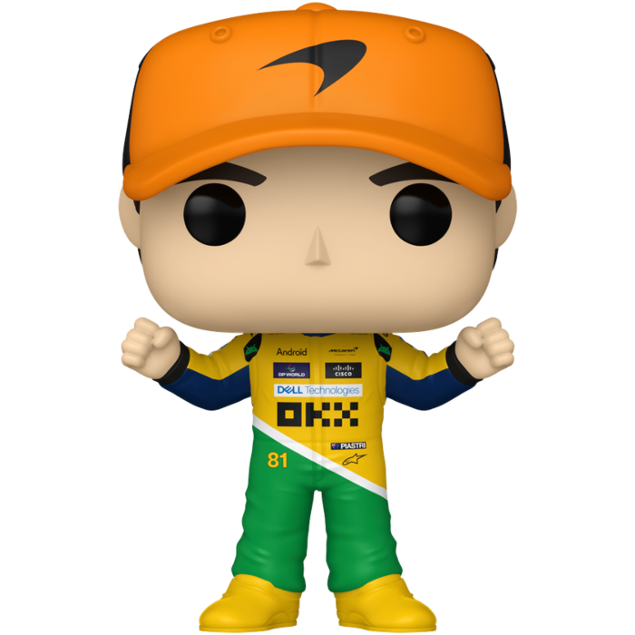 F1: Formula 1 - Oscar Piastri (McLaren) (Senna Tribute Race Suit) Pop!