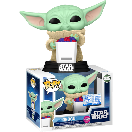 Star Wars: The Mandalorian & Grogu (2026) - Grogu Flocked Pop!