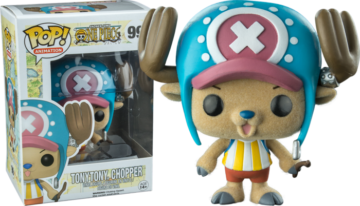 One Piece- Tony Chopper (Flocked) Pop!