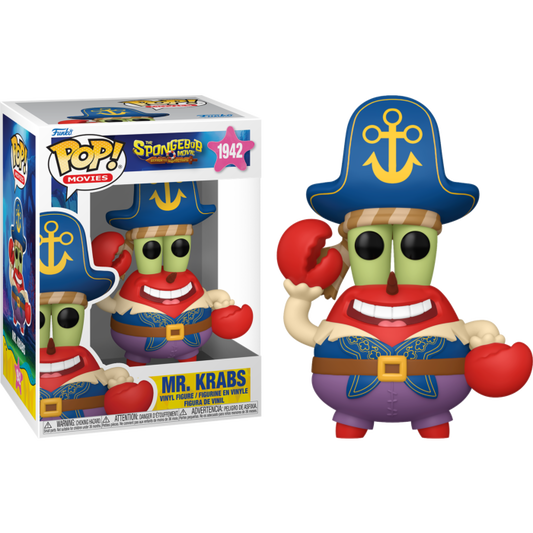 The SpongeBob Movie: Search for SquarePants (2025) - Mr. Krabs (Pirate) Pop!