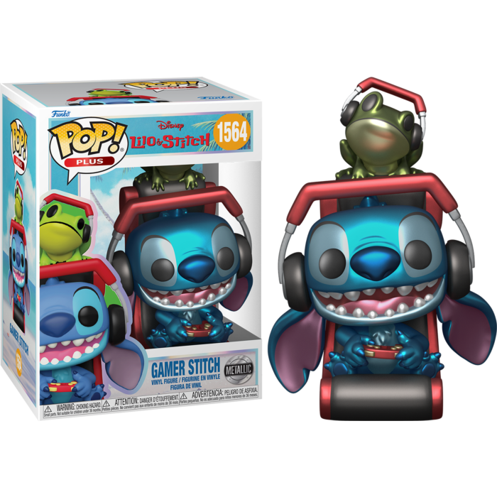 Lilo & Stitch - Gamer Stitch Metallic Pop!