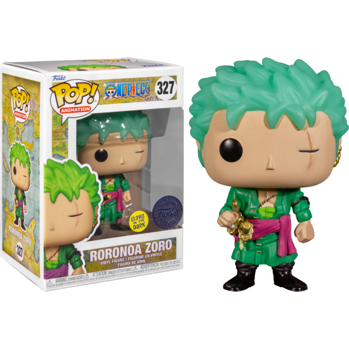 One Piece - Roronoa Zoro Glow-in-the-Dark Pop!