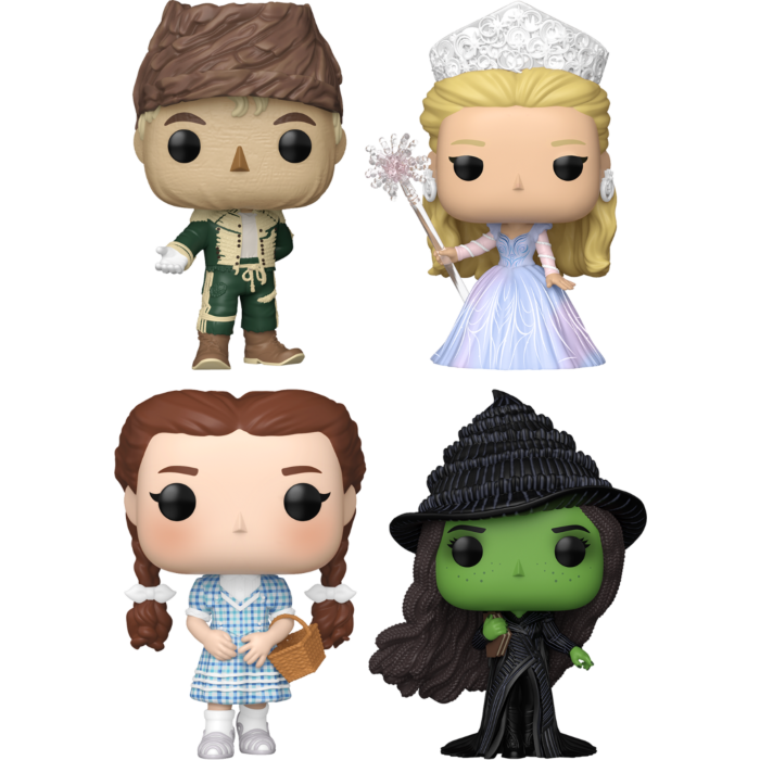 Wicked: For Good (2025) - You Will Be Changed Pop! (Set of 4)
