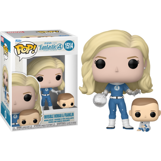 The Fantastic Four: First Steps (2025) - Invisible Woman & Franklin Pop!