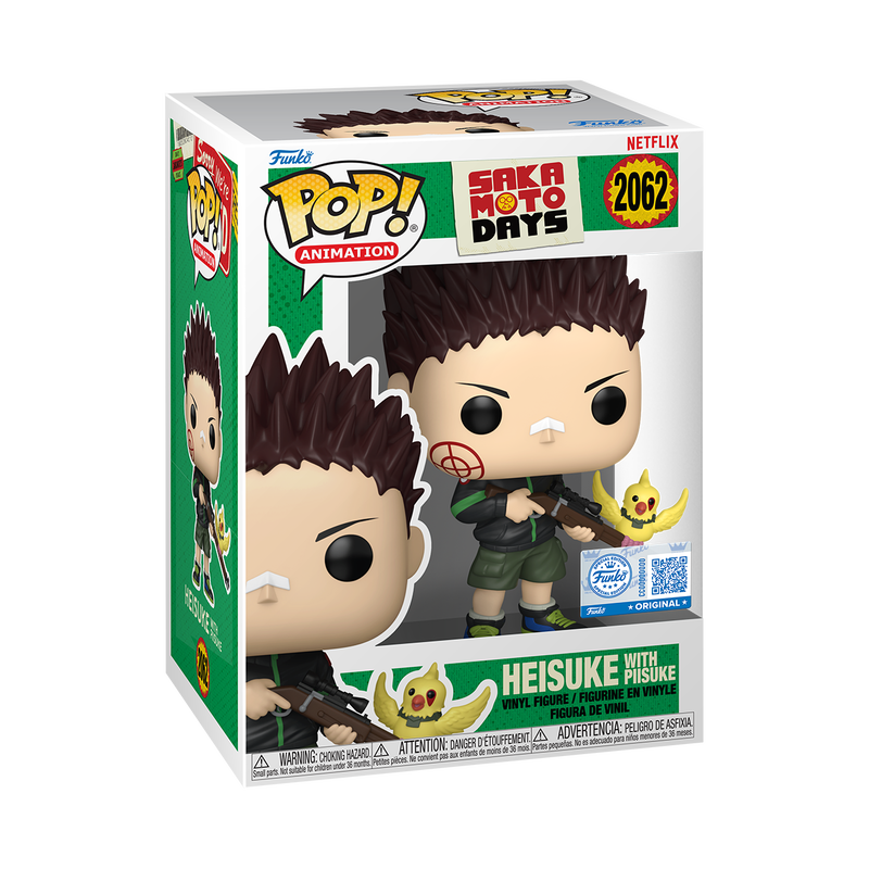 Sakamoto Days-Heisuke With Piisuke Pop!