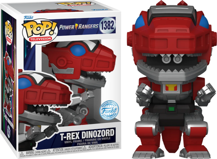 Power Rangers - T-Rex Dinozord 30th Anniversary Pop!