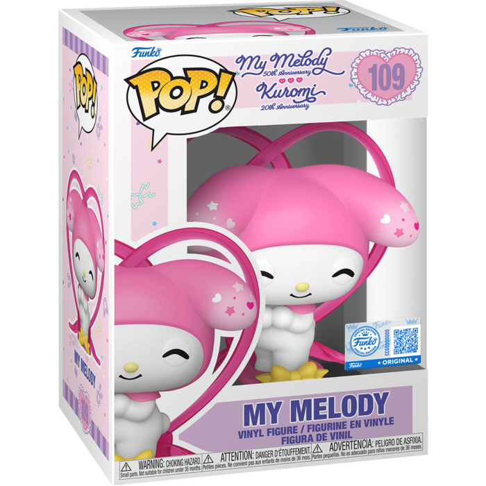 Hello Kitty & Friends - My Melody With Ribbon 50th Anniversary Pop!