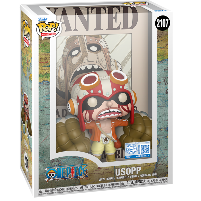 One Piece - God Usopp Wanted Poster Pop! Cover