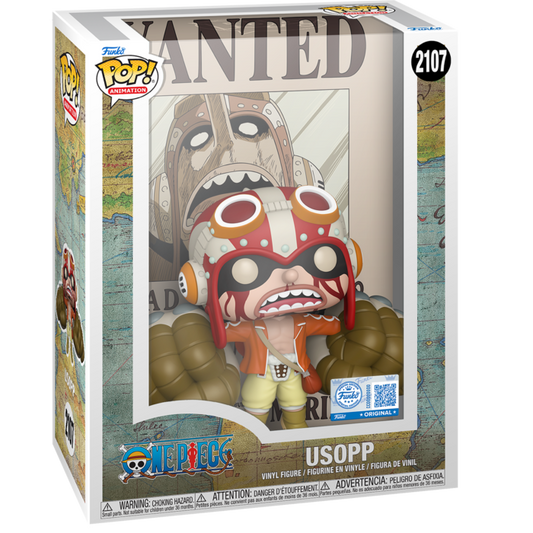 One Piece - God Usopp Wanted Poster Pop! Cover
